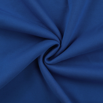 Tissu sweat molleton, bleu royal