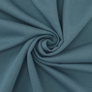 Wintersweat uni, taubenblau