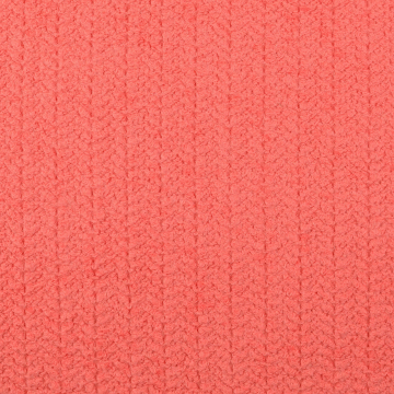 Woll Bouclé Zick Zack, koralle