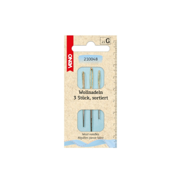 3 Aiguilles laine, assorties