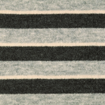 Gebreide stof met wol Colour Stripes, grijs