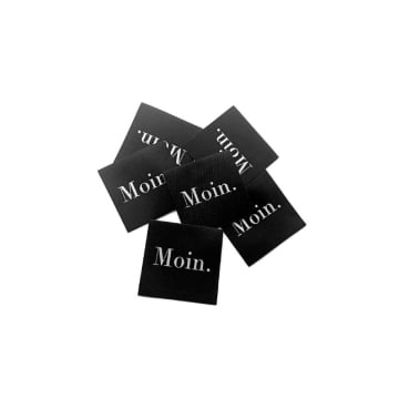 Patch écusson XL à coudre Moin, noir