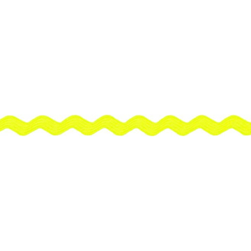 Zigzagband neongeel 5 mm