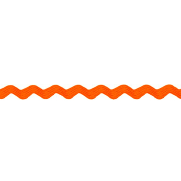 Zigzagband neonoranje 5 mm