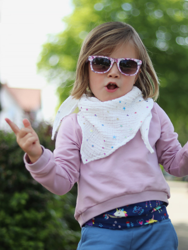 Coudre un foulard avec ourlet double