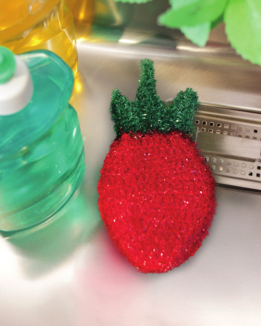 Funny Scrub Erdbeere