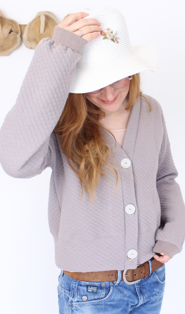 Coudre le cardigan Milo