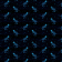 blauschwarz | Baumwolljersey Malomi Panel Sternebild Kleine Dinos 150 x 70 cm