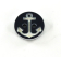 navy blue, white | Button anchor 13 mm, navy blue