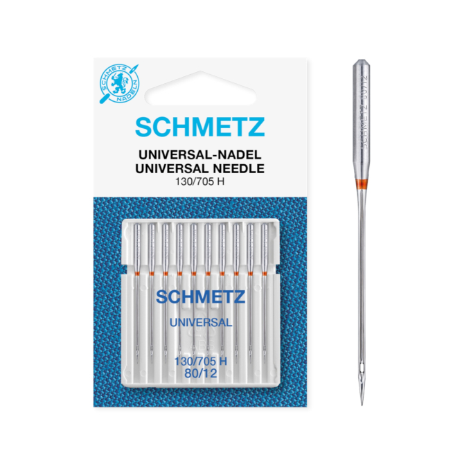 10 x Schmetz Sewing Machine Needles  130/705 H 80 Universal REFILL