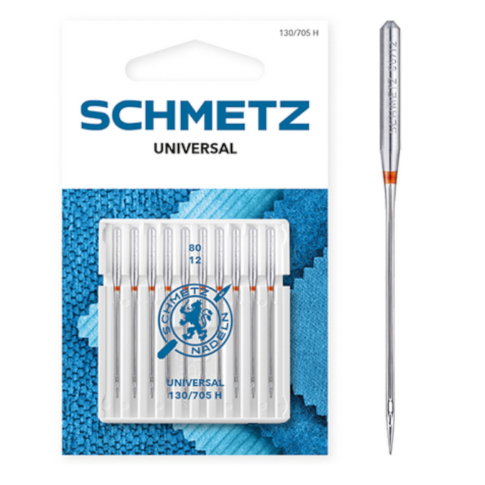 10 x Schmetz Nähmaschinennadeln  130/705 H 80 Universal