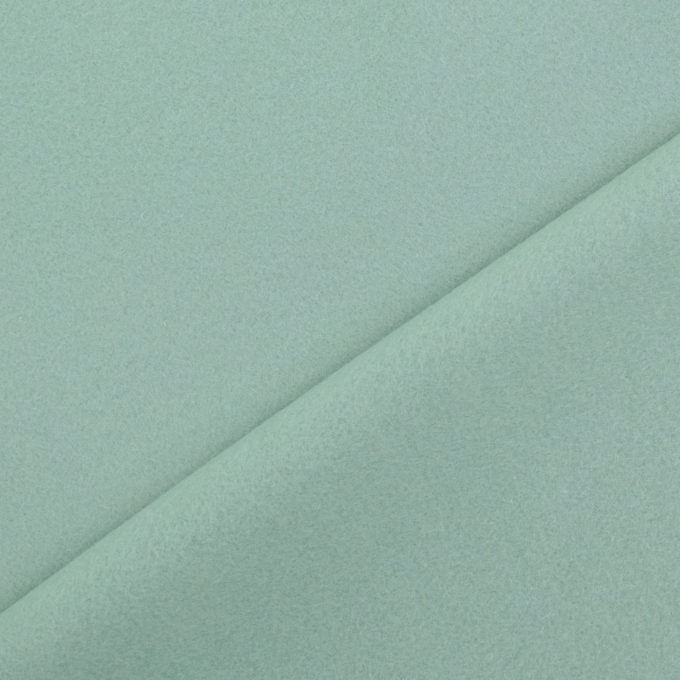 100% Katoenen fleece, vaalgroen
