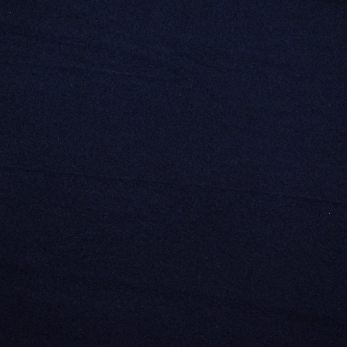 Tissu polaire 100% coton, bleu foncé