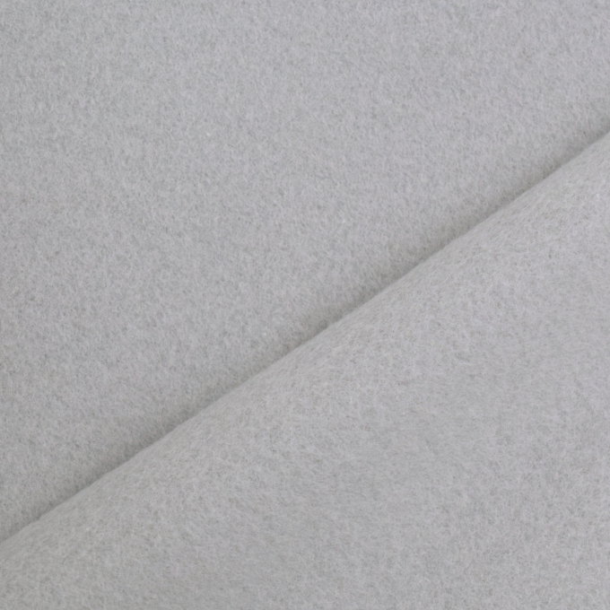 Tissu polaire 100% coton, gris clair