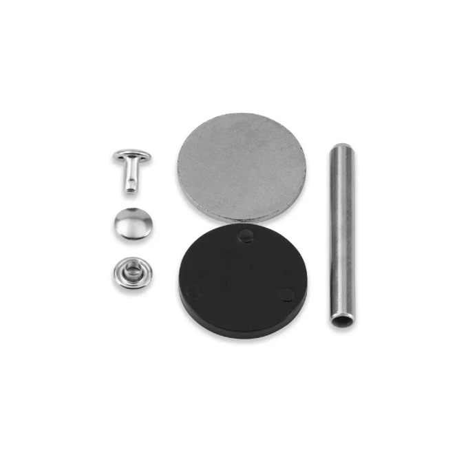 Holle nieten voor materiaaldikte 6-9mm MS zilver