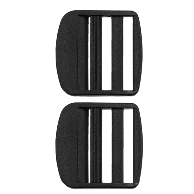 2 laddergespen 40 mm, zwart