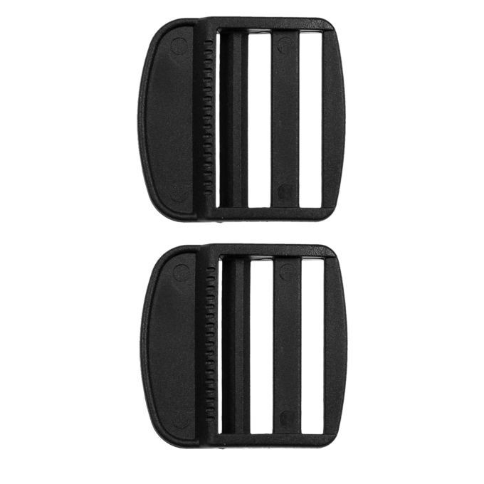 2 laddergespen 40 mm, zwart