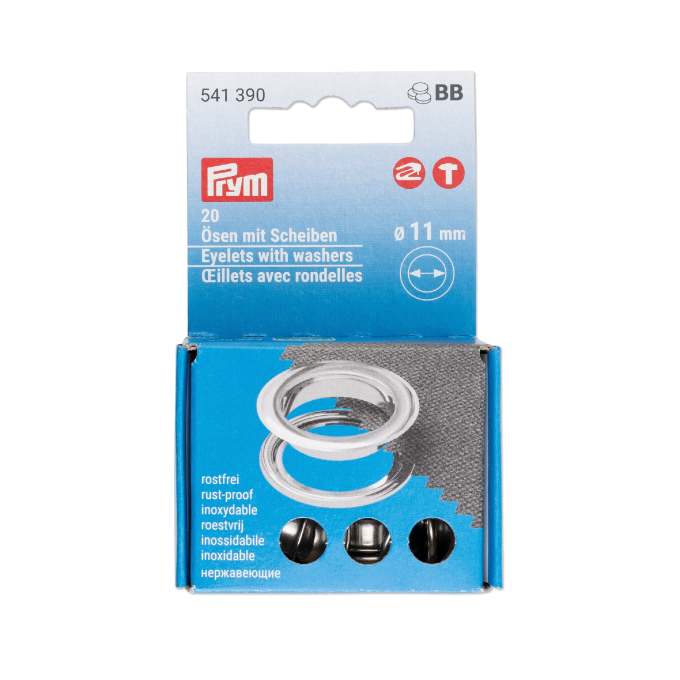 20 oogjes en ringetjes 11mm, zilverkleurig
