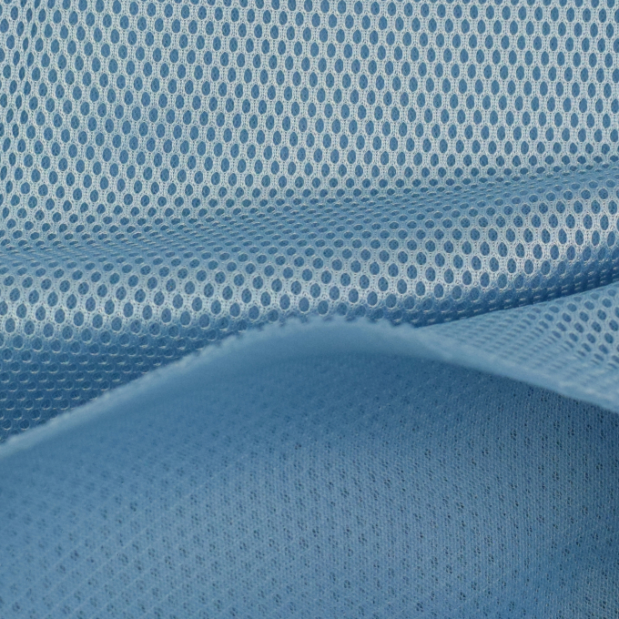 3D mesh fabric 150 x 50 cm, light blue