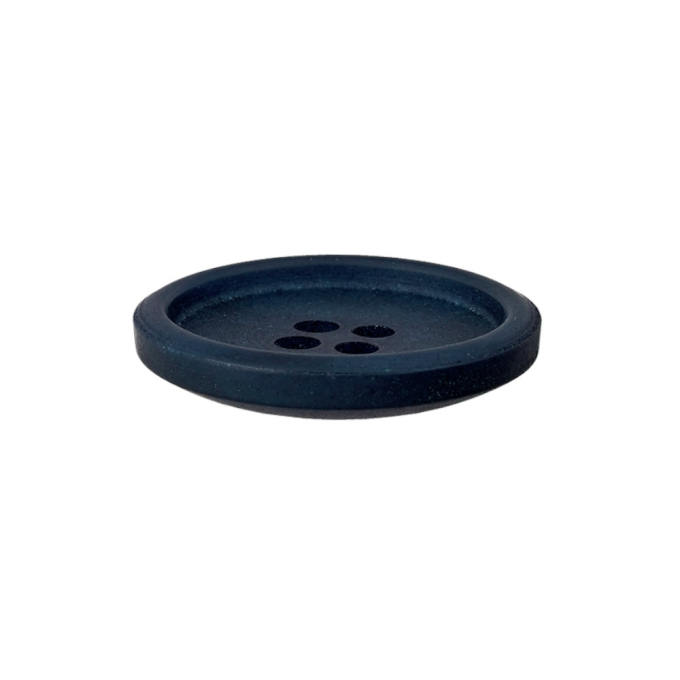 4-hole button recycled paper 28 mm, dark blue