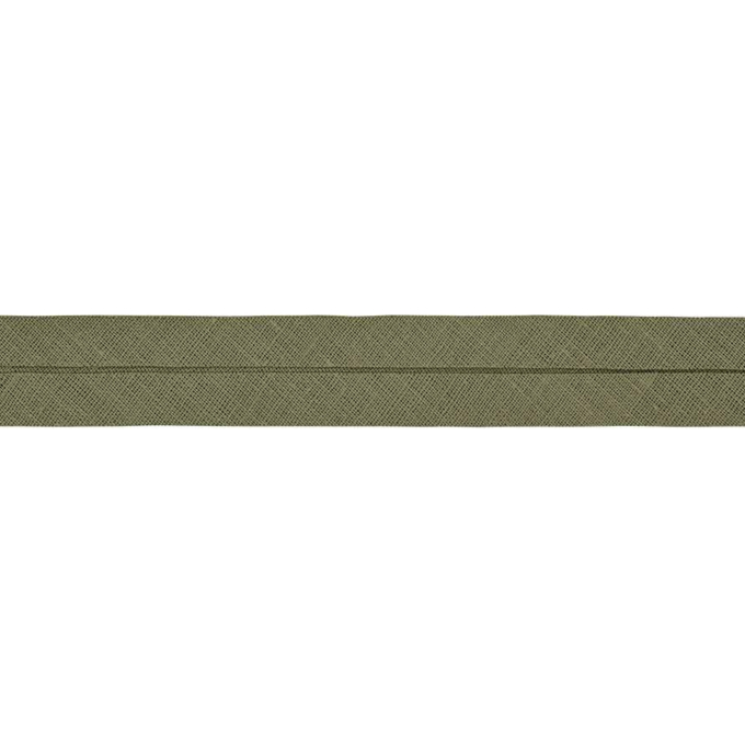 5 m  Katoenen biaisband, kaki (522)
