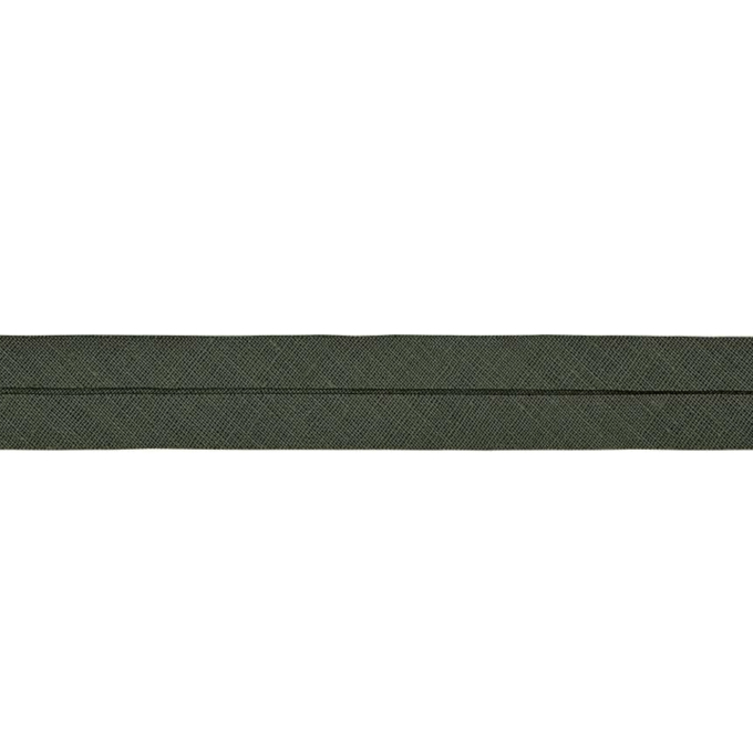 5 m  Katoenen biaisband, mosgroen (542)