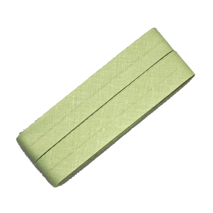 Biais couture coton 5m, vert pastel (539)