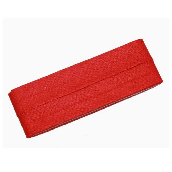 5 m Baumwollschrägband rot (722)