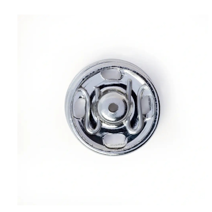 Boutons pression à coudre 13 mm en laiton argent