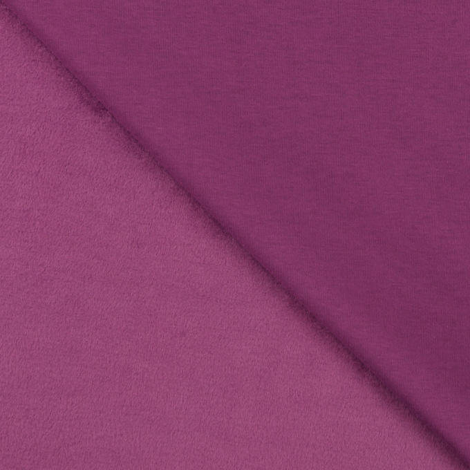 Tissu sweat polaire alpine, baie