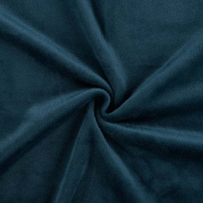 Alpenfleece sweatshirtstof, donkerpetrol