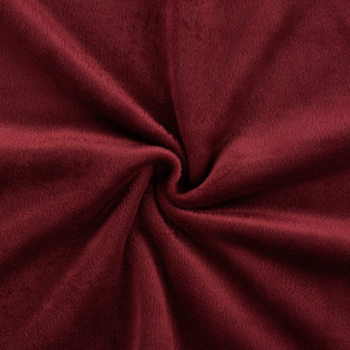 Alpenfleece / Kuschel-Sweatshirt, weinrot