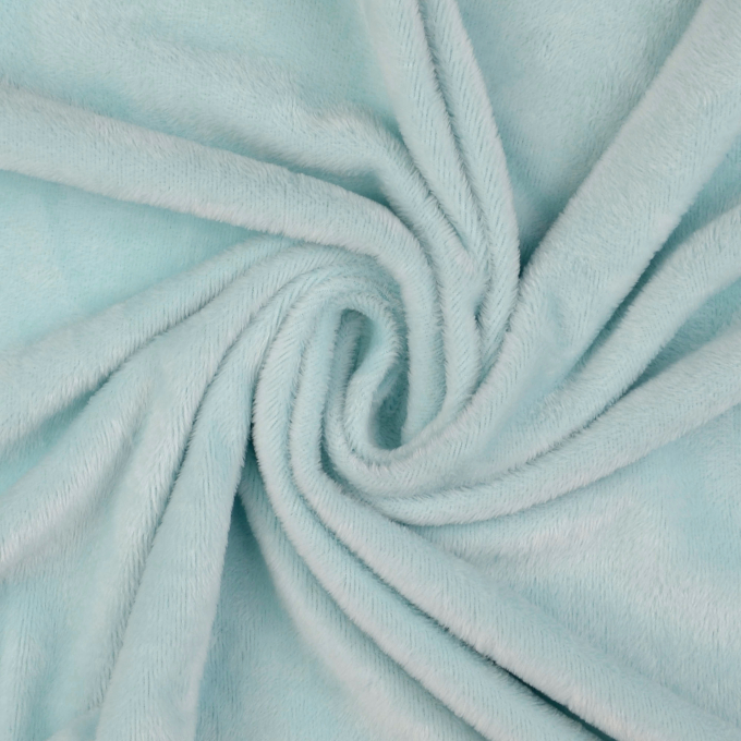Alpenfleece / Sweat uni, hellblau
