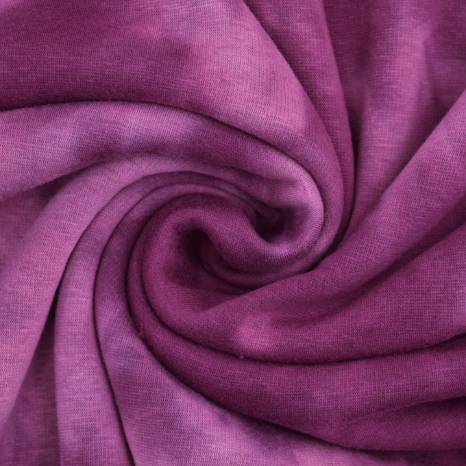 Tissu sweat polaire alpine Batik Tie dye, baie