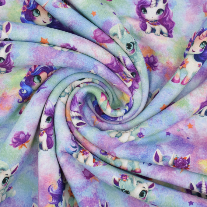 Alpenfleece Unicorn, multicolor