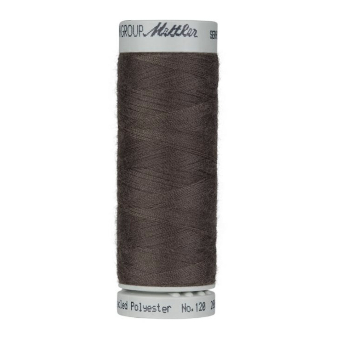 Amann Mettler Seracycle Nähgarn 120, dunkeltaupe
