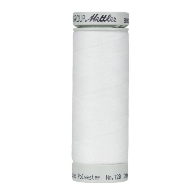 Amann Mettler Seracycle Naaigaren 120, wit