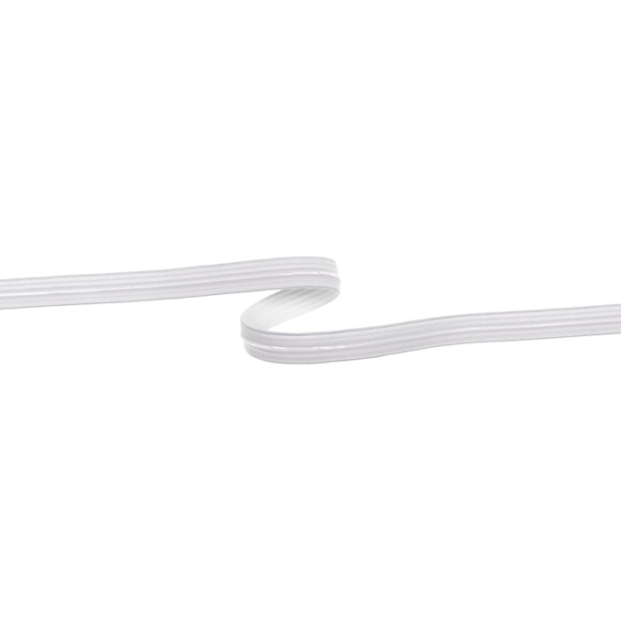 Bande en caoutchouc antidérapante 10 mm, blanc