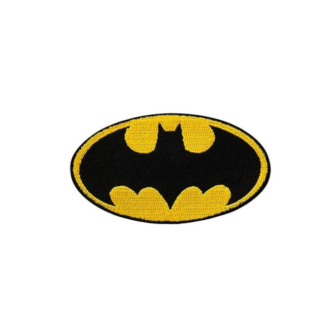 tweedehands Kwadrant dagboek Applicatie Batman Logo | Stoffen Hemmers