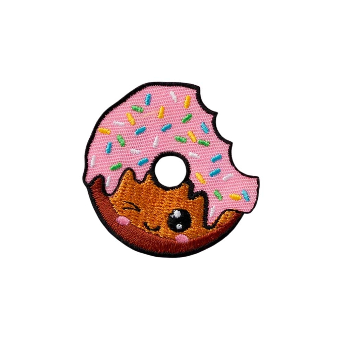 Patch écusson thermocollant Donut