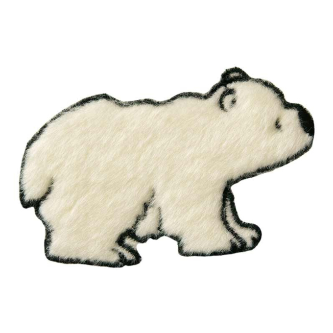 Patch écusson thermocollant Ours polaire