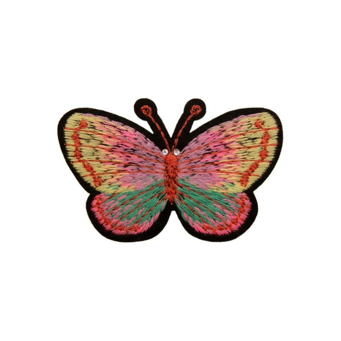 Patch écusson thermocollant Papillon Lara