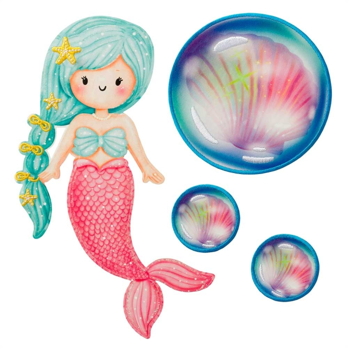 Patch écusson thermocollant Kit Mermaid