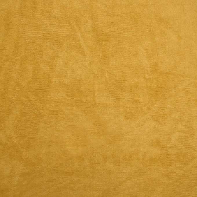 Tissu éponge bambou, jaune maïs