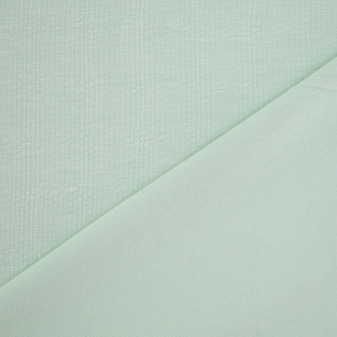 Tissu jersey de bambou, menthe pâle