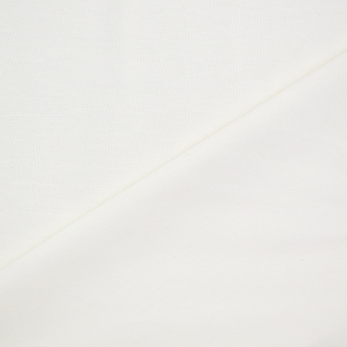 Tissu jersey de bambou uni, blanc cassé
