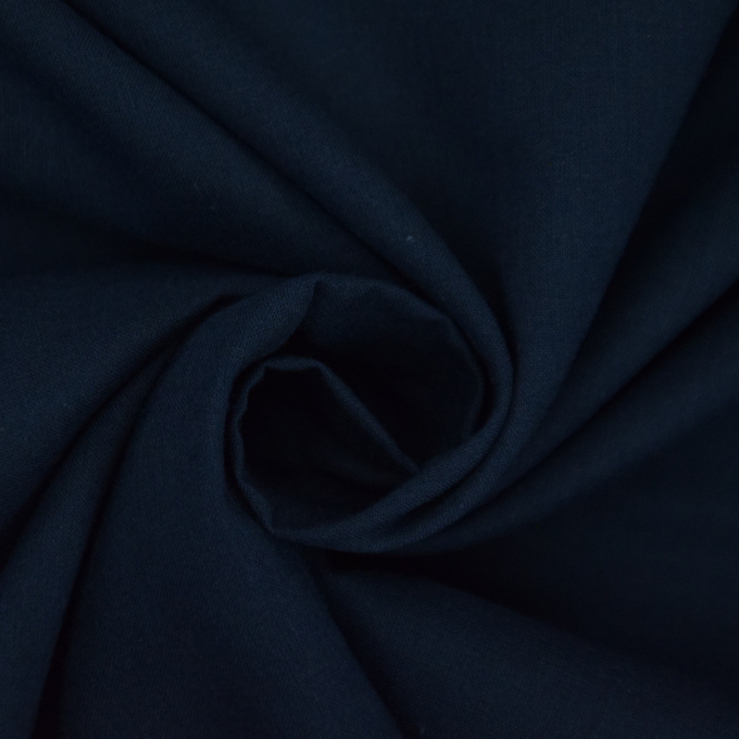 Katoenen Batist, donkerblauw