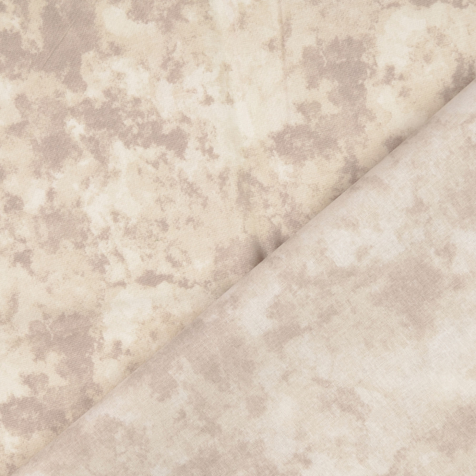 Baumwoll-Cretonne Batikoptik, creme