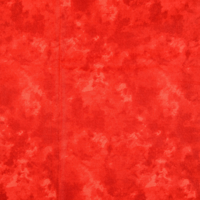 Baumwoll-Cretonne Batikoptik, rot