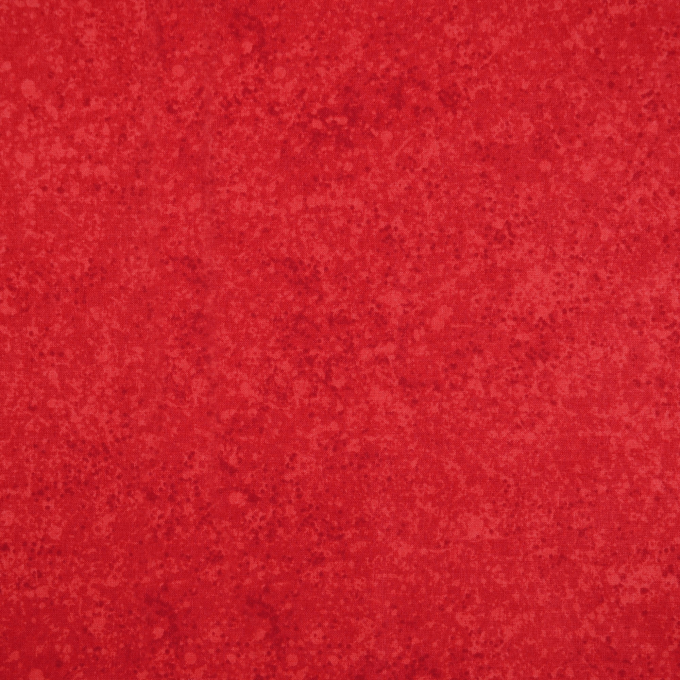 Baumwoll Cretonne Kleckse Joelle, rot